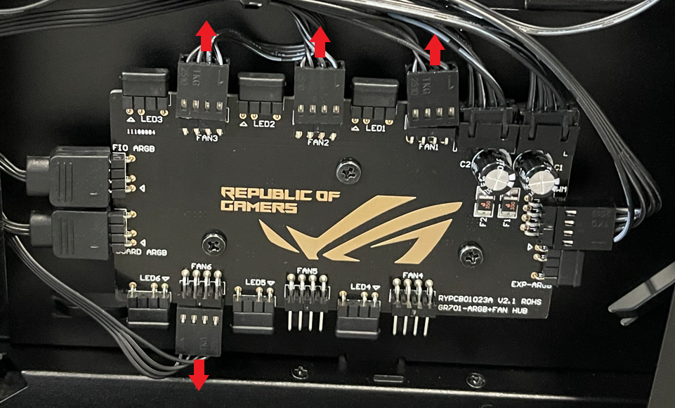 ROG Hyperion GR701 ARGB and Fan hub question about - Republic of Gamers  Forum - 939116