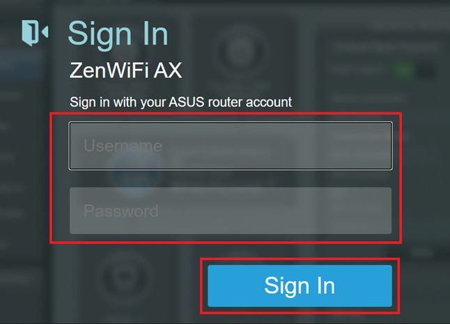 [Wireless Router] Làm cách nào để thay đổi tên đăng nhập và mật khẩu của Bộ định tuyến ASUS /ExpertWiFi ASUS ?