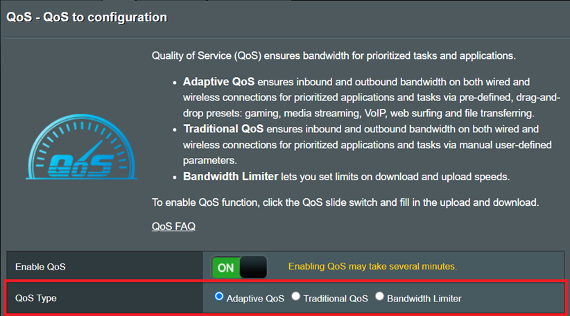 Wireless Router] How to set up Adaptive QoS - Bandwidth Limiter