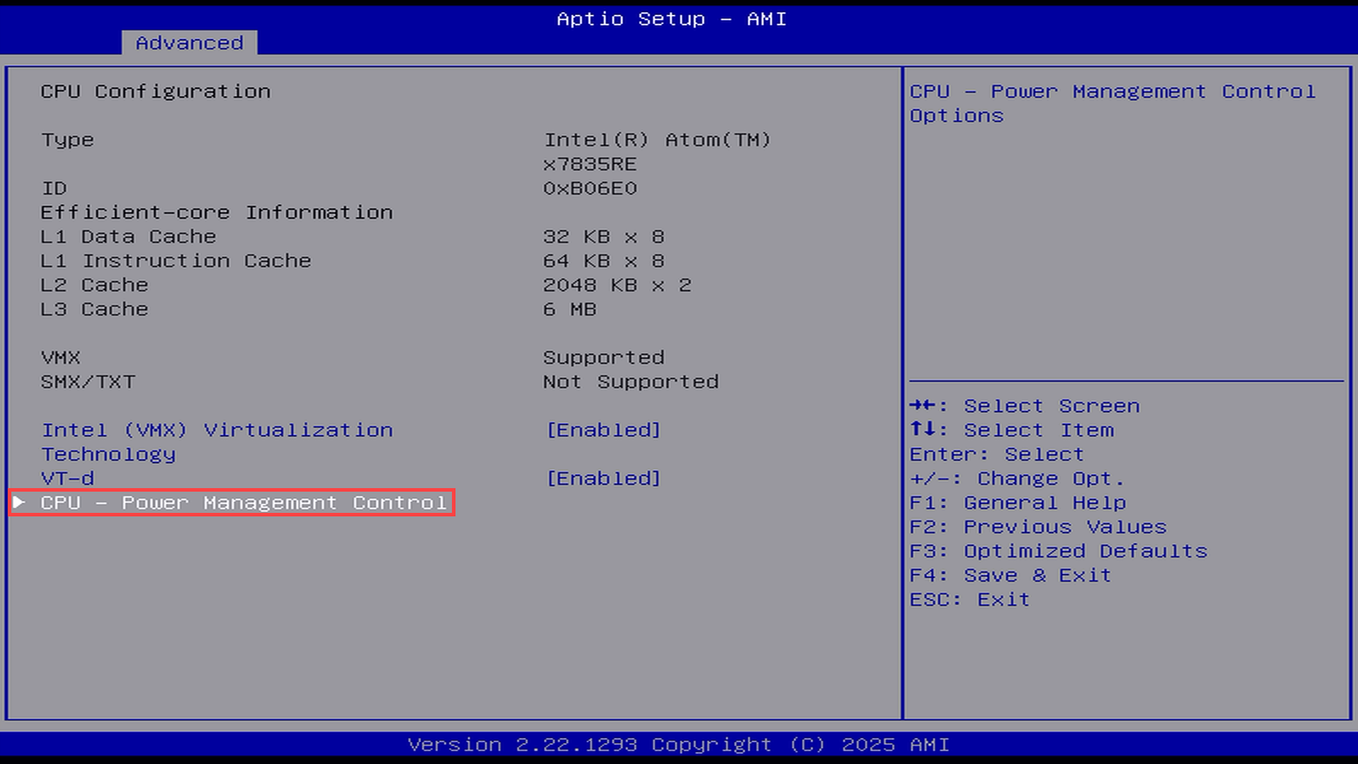 AIOT] CPU C-State（Cステート）の設定を変更する方法