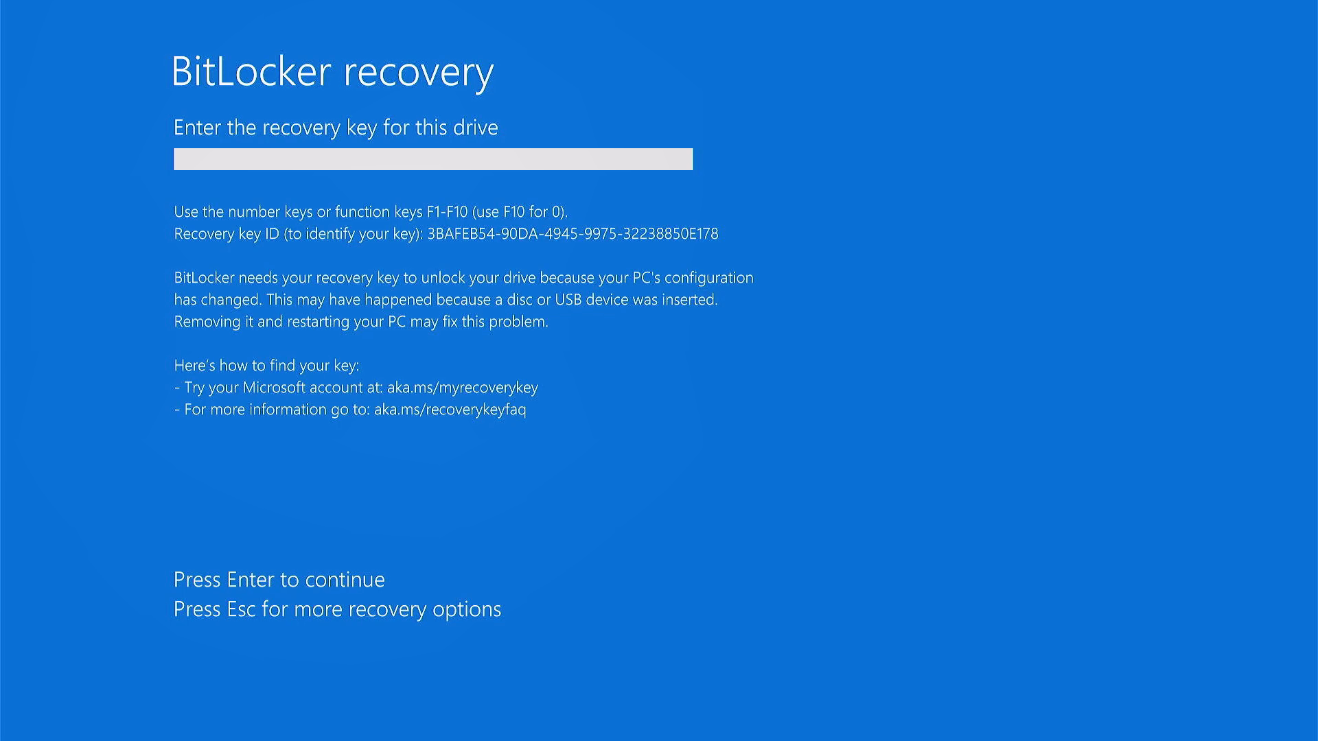 [Windows 11/10] Troubleshooting - BitLocker Recove... - ASUS - ZenTalk ...