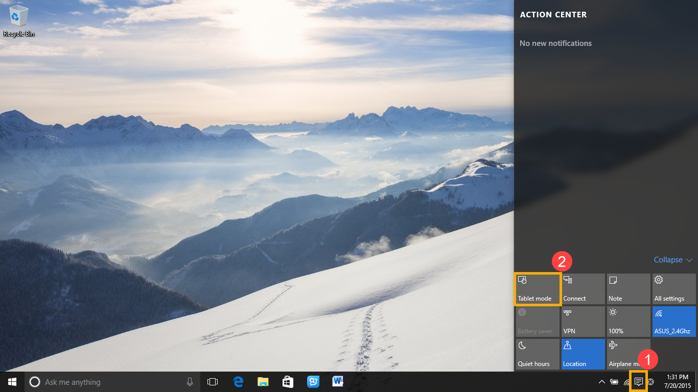 How to Use Tablet Mode in Windows 11