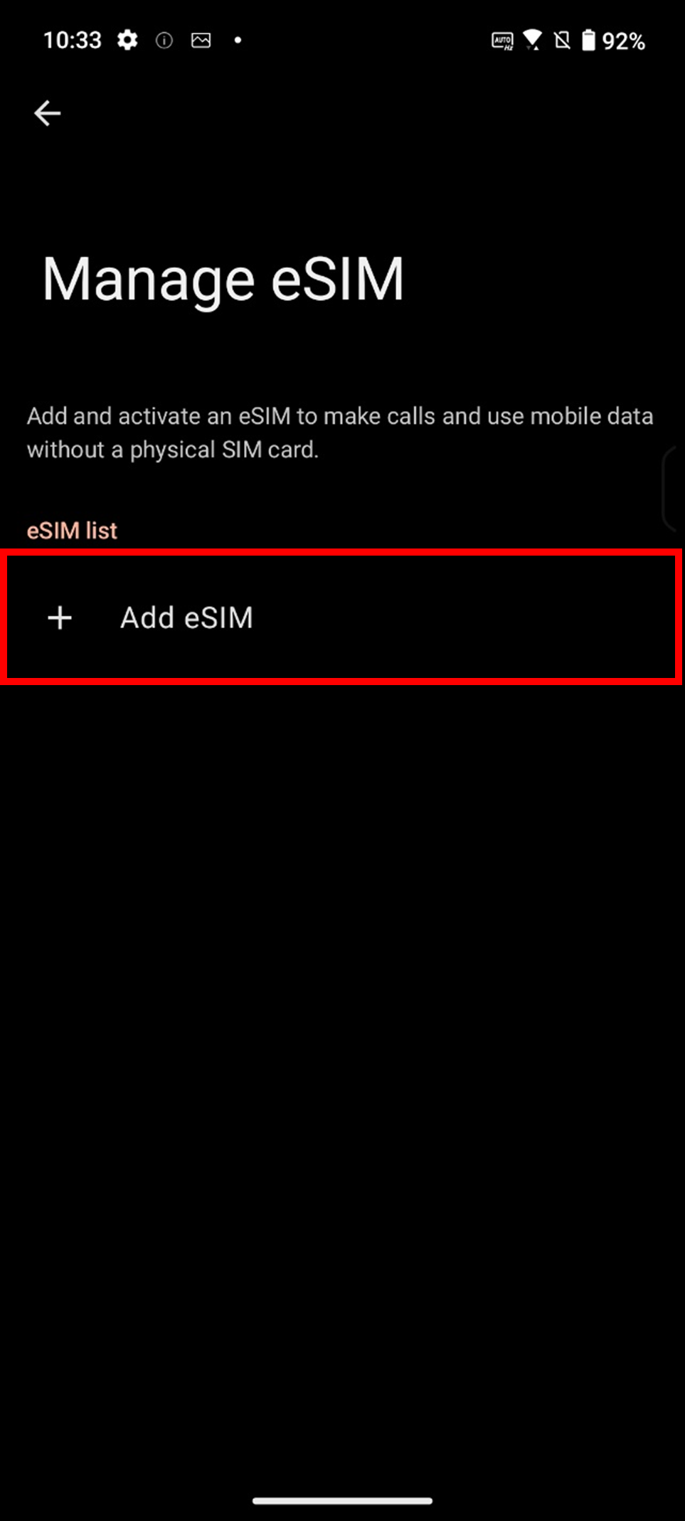  Phone How To Set Up ESIM And Troubleshooting Official Support ROG 